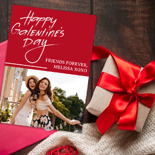 BFF Happy Galentine's Day Girl Friends写真 シーズンカード