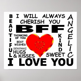 BFF I Love You ポスター
