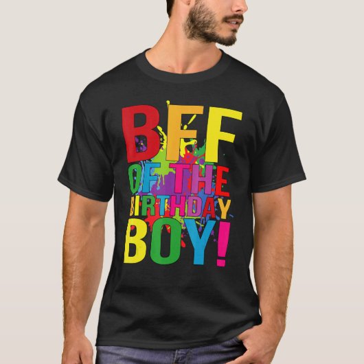 BFF of the誕生日ボーイ私の誕生日最高のだ Tシャツ (正面)