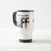 BFF Photo Travel Mug – Personalized Gift トラベルマグ (正面左)