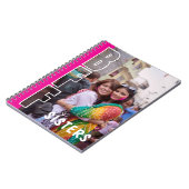 BFF Sisters Photo Illusion Magenta Notebook ノートブック (左側)