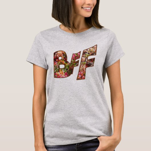 BFF Women's リンガーTシャツ Tシャツ (正面)
