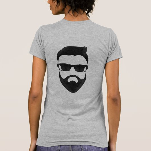 bffsはtattletaleゴシップのユーモアを数えおもしろいない tシャツ (裏面)