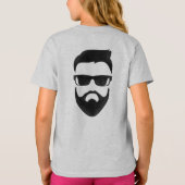 BFFSミルクとチョコレートチップクッキーおもしろいユーモア Tシャツ (裏面)