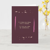 BFFs及びLouboutins カード (黄色い花)