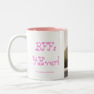 BFFs4Ever! マグ-ピンク ツートーンマグカップ