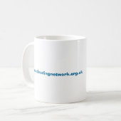 bficon medのMILK、breastfeedingnetwork.org.ukママ コーヒーマグカップ (正面左)