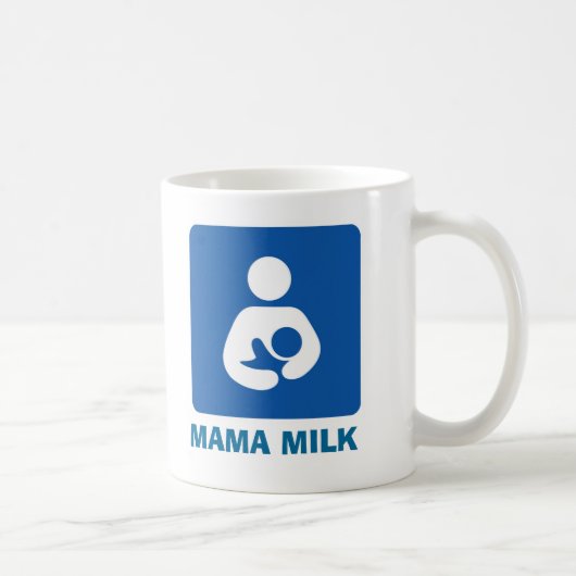 bficon medのMILK、breastfeedingnetwork.org.ukママ コーヒーマグカップ (右)