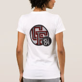 BFND 79-86: ヴィンテージのCFのロゴ1984の卒業生のティー Tシャツ (裏面)