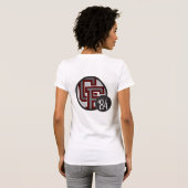 BFND 79-86: ヴィンテージのCFのロゴ1984の卒業生のティー Tシャツ (裏面フル)