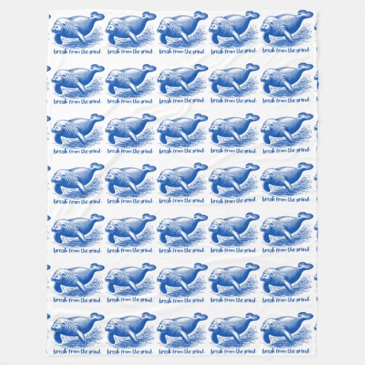 BFTGの管理 フリースブランケット (正面)