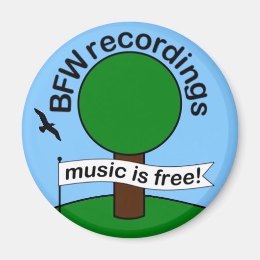 bfw冷蔵庫用マグネット マグネット (正面)