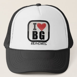 BGはロゴの帽子をリミックスします キャップ
