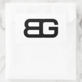 BGステッカー 長方形シール (バッグ)