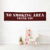 BGストライプのパターン狭い黒+背中とアイディア 横断幕 (インサイチュ)