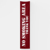 BGストライプのパターン狭い黒+背中とアイディア 横断幕 (縦)