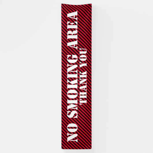 BGストライプのパターン狭い黒+背中とアイディア 横断幕 (縦)