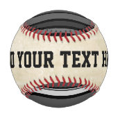 BGストライプパターン色XI +あなたのバックガー。 野球ボール (裏面)