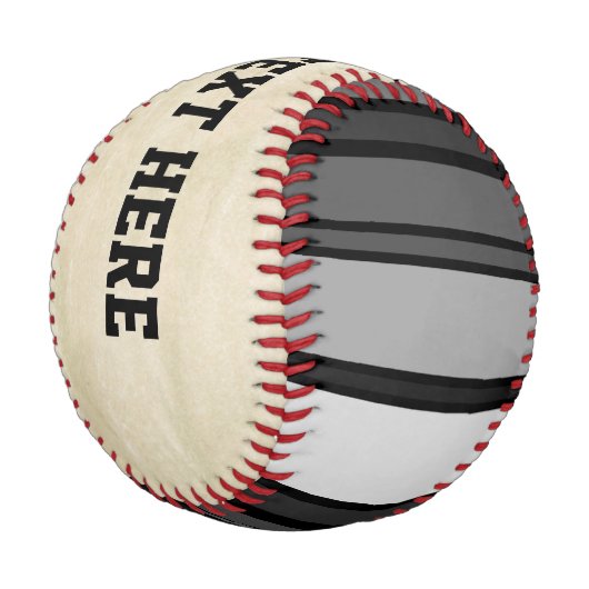 BGストライプパターン色XI +あなたのバックガー。 野球ボール (アングル)