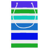 BGストライプパターンIV色+背景 スモールペーパーバッグ (裏面)