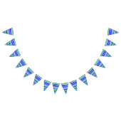 BGストライプパターンIV +背中とアイディア バンティングフラッグ (全)