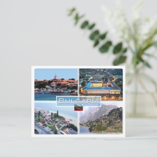 BGネセバルインディペンデンススクエアソフィア –  ポストカード (スタンド正面)