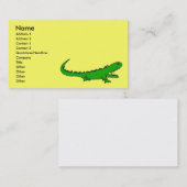 BG-わに名刺 名刺 (正面/裏面)