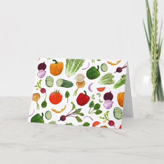 BG – サラダ混ぜ カード (正面)