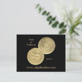 BG-435 "Arms of California"はがき ポストカード (スタンド正面)