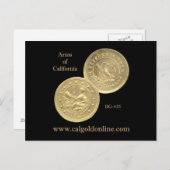 BG-435 "Arms of California"はがき ポストカード (正面/裏面)