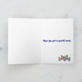 BG- Beaded Colrie誕生日カード カード (内部)