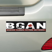 BGANBUMERSTICKER バンパーステッカー (車上)