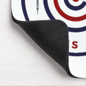 BGC(Bonafacio Global City)ダーツクラブのロゴ マウスパッド (コーナー)