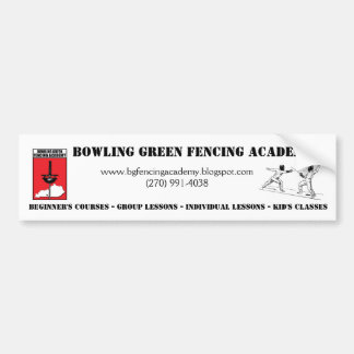 BGFAのデザイン#9 バンパーステッカー