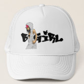 BGirlの帽子 キャップ (正面)