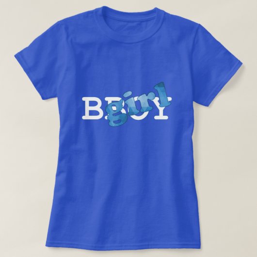 BGirlシャツ Tシャツ (デザイン正面)