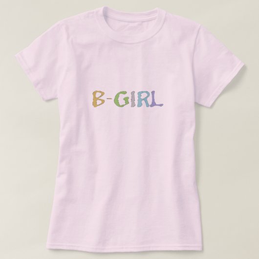 BGirlシャツ Tシャツ (デザイン正面)
