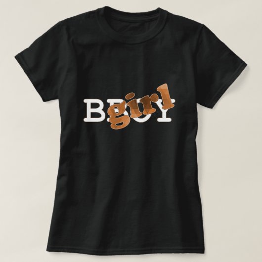 BGirlシャツ Tシャツ (デザイン正面)