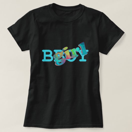 BGirlシャツ Tシャツ (デザイン正面)