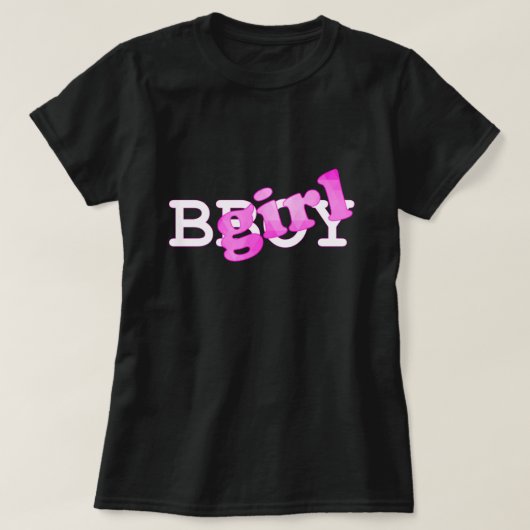 BGirlシャツ Tシャツ (デザイン正面)