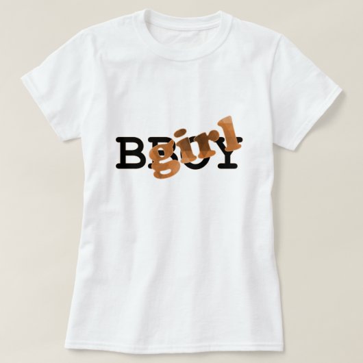 BGirlシャツ Tシャツ (デザイン正面)