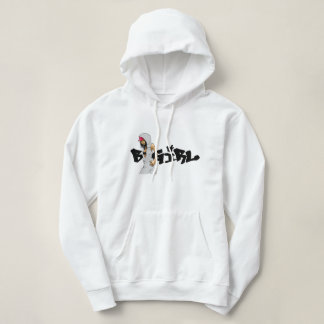 BGirlブレークダンスフード付きスウェットシャツ パーカ