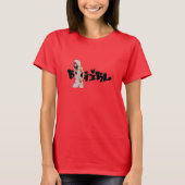 BGirl Breakdanceシャツ Tシャツ (正面)