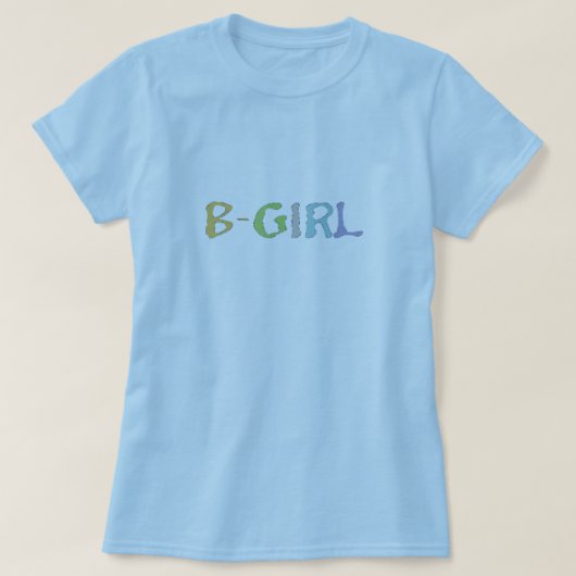 BGirl Breakdance Tシャツ (デザイン正面)