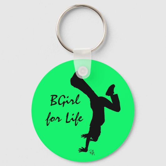 BGirl for Life キーホルダー (正面)