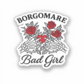 BgmバートガールIIクラシック – スケルトンハートハンド シール (正面)