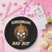 Bgm Bad – スケルトンハンズハート ペーパープレート (パーティー)