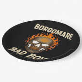 Bgm Bad – スケルトンハンズハート ペーパープレート (アングル)