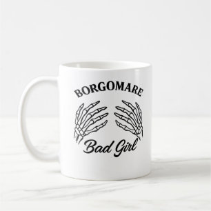 Bgm Bad Girl – スケルトンハートハンド コーヒーマグカップ