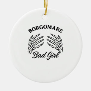 Bgm Bad Girl – スケルトンハートハンド セラミックオーナメント
